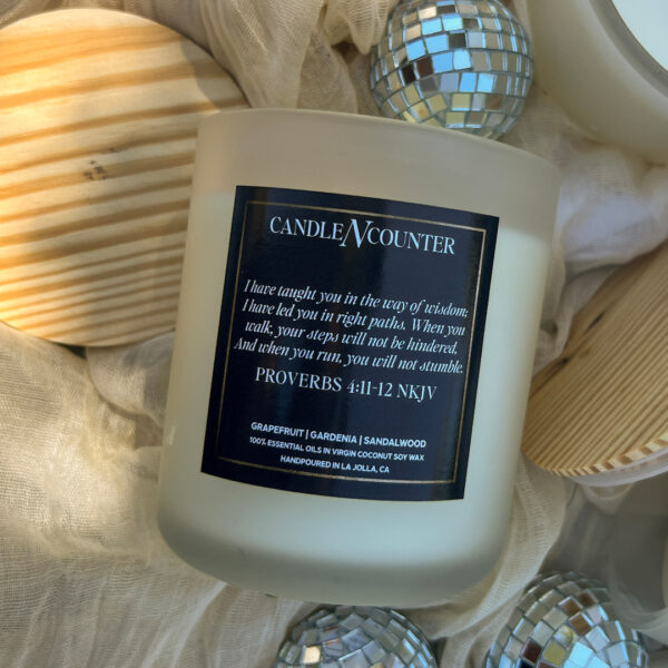 11 oz Proverbs Bible Inspired Hand Poured Candle